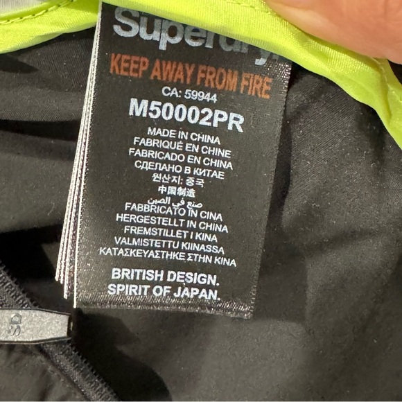 Superdry Jared Half Zip Overhead Colorblock Camo Anorak Jacket Medium - Picture 10 of 12